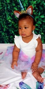 Little Girls Unicorn Tutu & Unicorn Head Piece